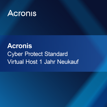 Acronis Cyber Protect Standard Virtuell Vert