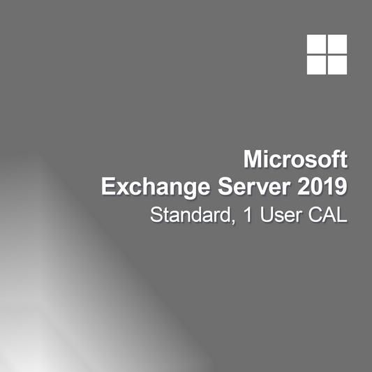Microsoft Exchange Server 2019 Standard, 1 CAL de Usuário
