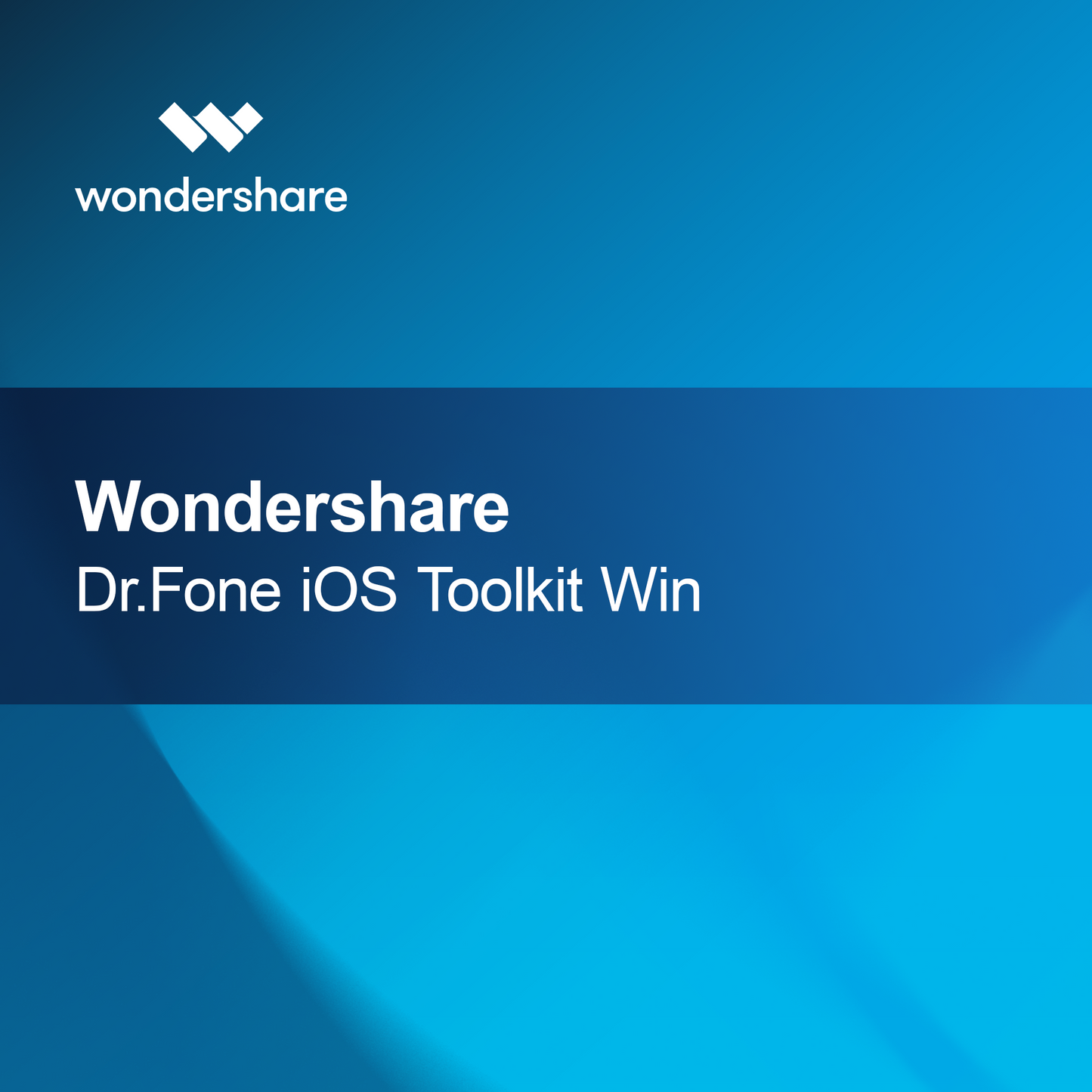 Wondershare Dr.Fone Trusă de unelte iOS pentru Windows