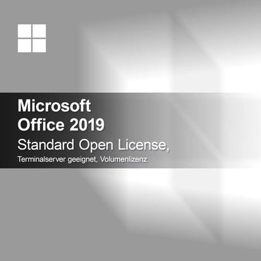 Microsoft Office 2019 Standard Open License, Terminalserver egnet, volumenlicens