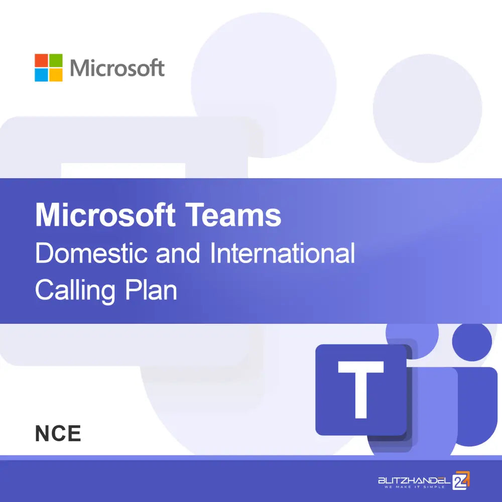 Microsoft Teamsin kotimaan ja kansainvälisen puhelupaketti (NCE)