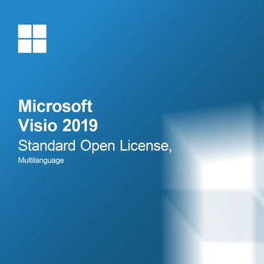 Microsoft Visio 2019 Standard, Åpen lisens, flerspråklig