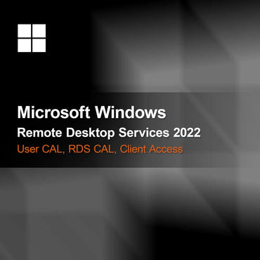Microsoft Windows Remote Desktop Services 2022, käyttäjän CAL, RDS CAL, asiakaslisenssi