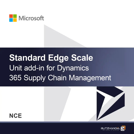 Modul suplimentar Standard Edge Scale Unit pentru Dynamics 365 Supply Chain Management (NCE)