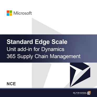 Modul suplimentar Standard Edge Scale Unit pentru Dynamics 365 Supply Chain Management (NCE)