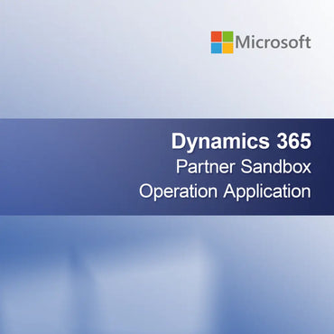 Dynamics 365 -kumppanin hiekkalaatikkotoimintasovellus