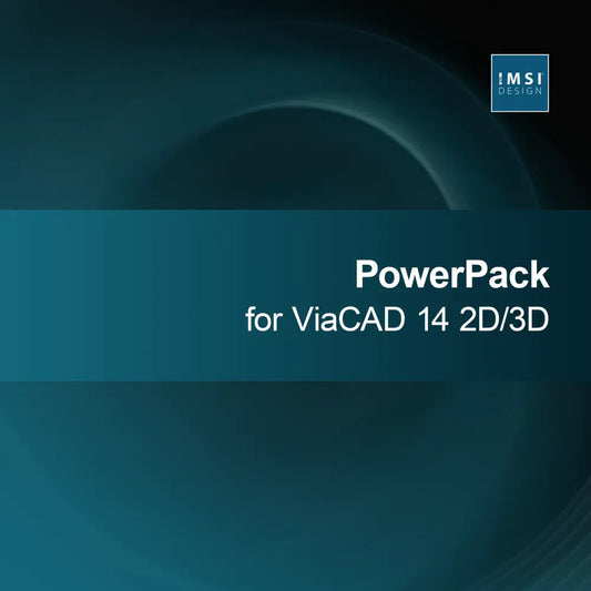 Strømpakke for ViaCAD 14 2D/3D